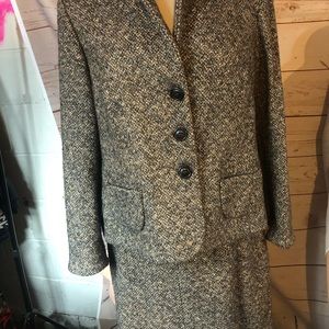 Saint Hilaire skirt set wool